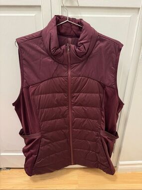 Lululemon Down for it All Vest - Cassis